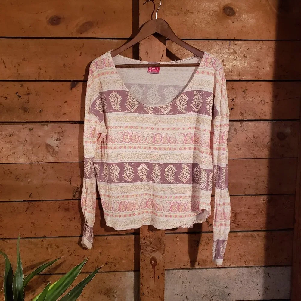 Free People | Flowy Patterned Tunic